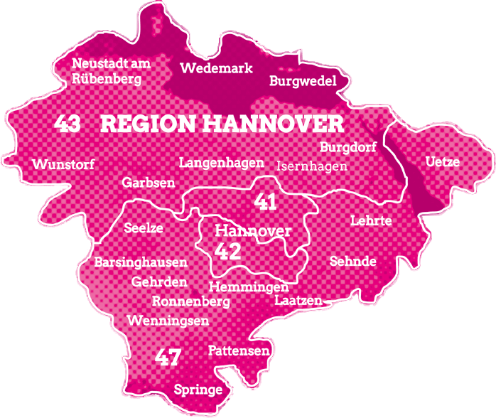 Wahlkreise und Kandidaten in Hannover