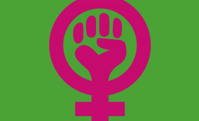 Grünes Frauenlogo