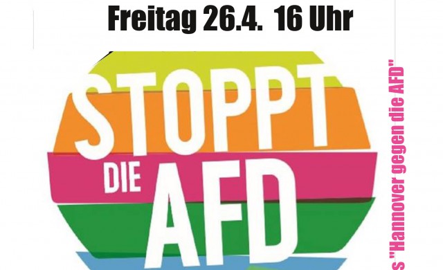 Demonstration gegen AfD 2019