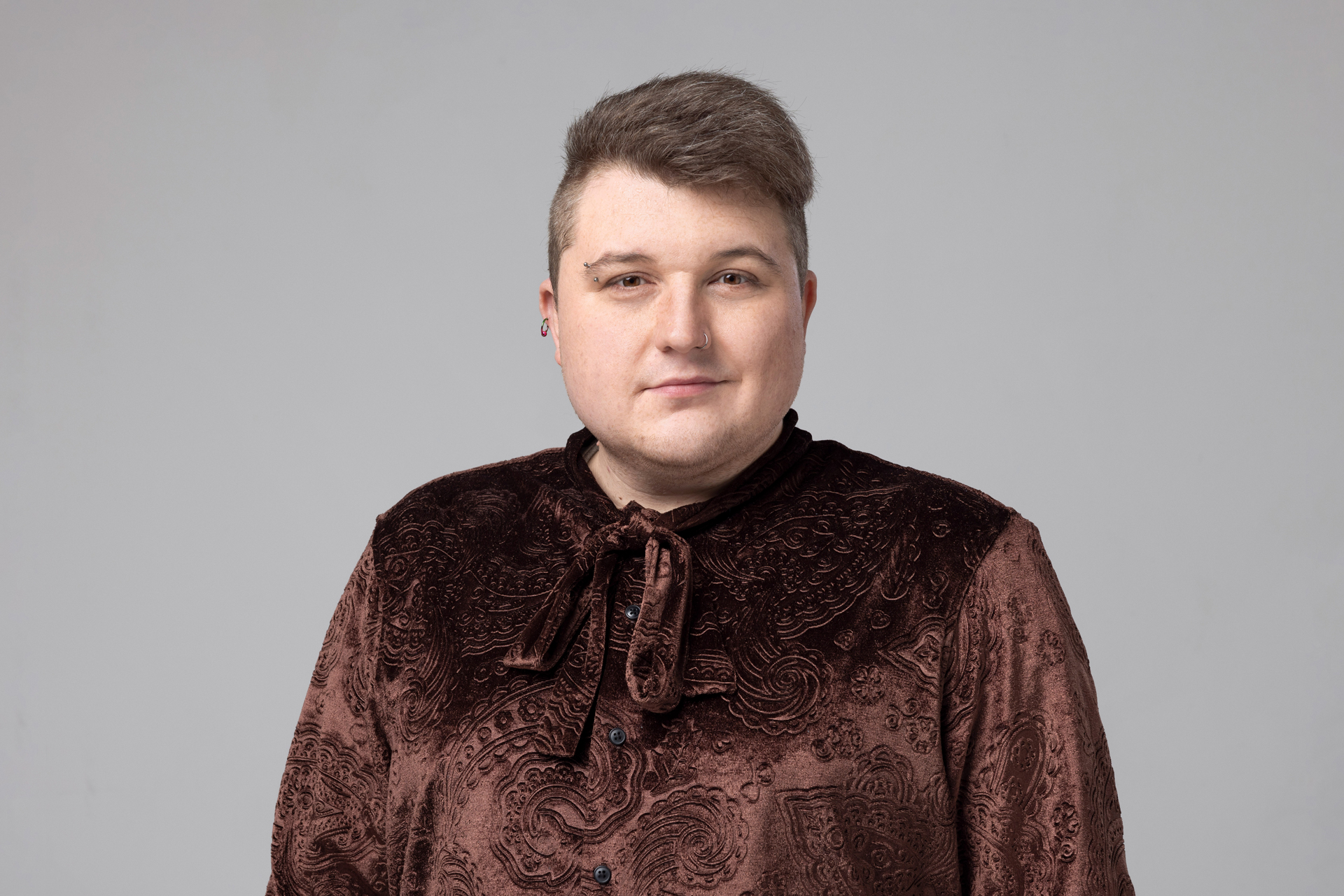 Juli Klippert, lächelnd.