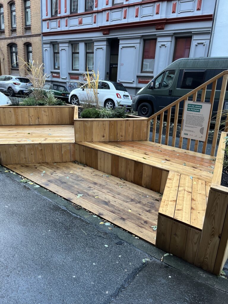 Parklet in Mitte