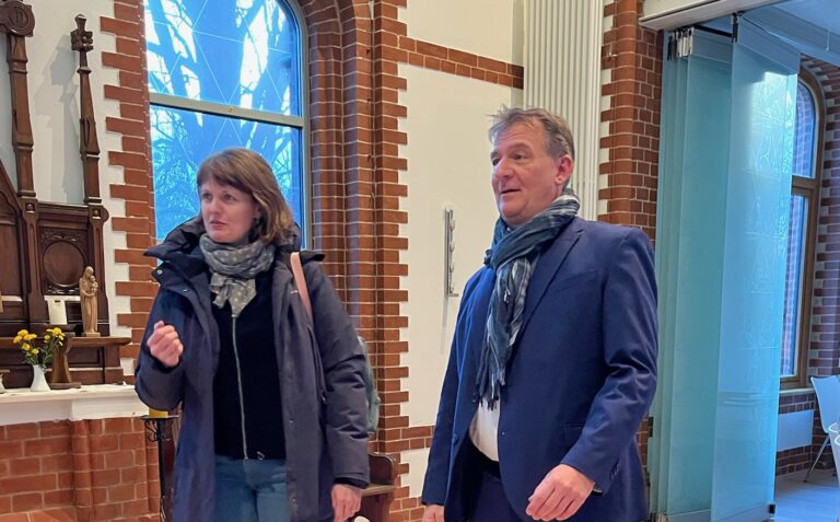 Swantje Michaelsen im Stift zum Heiligen Geist