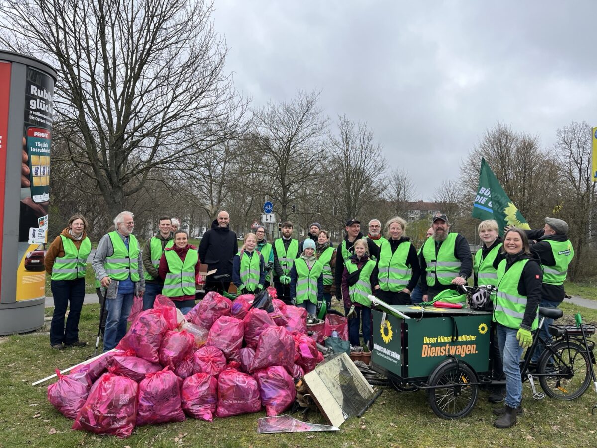 Putzmunter Ricklingen Müllsammeln