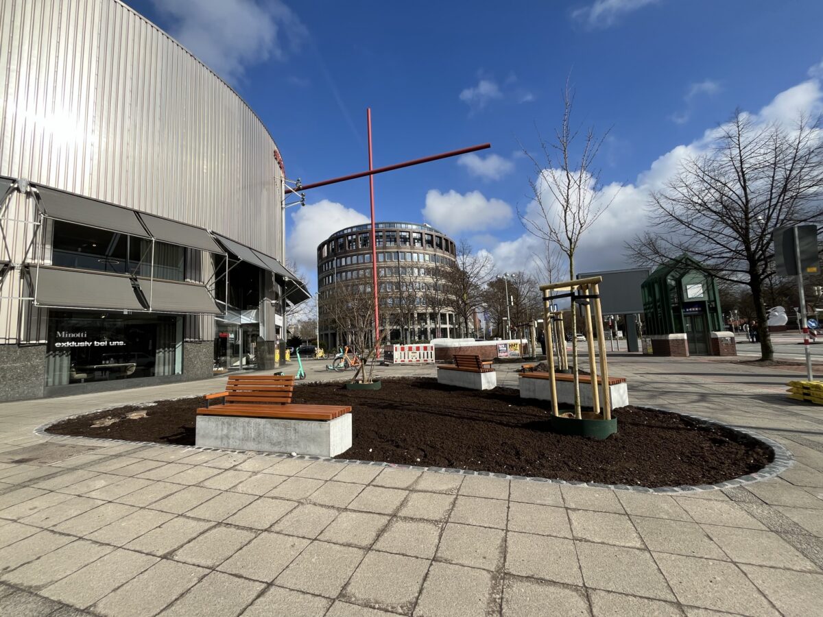 Braunschweiger Platz Entsiegelung
